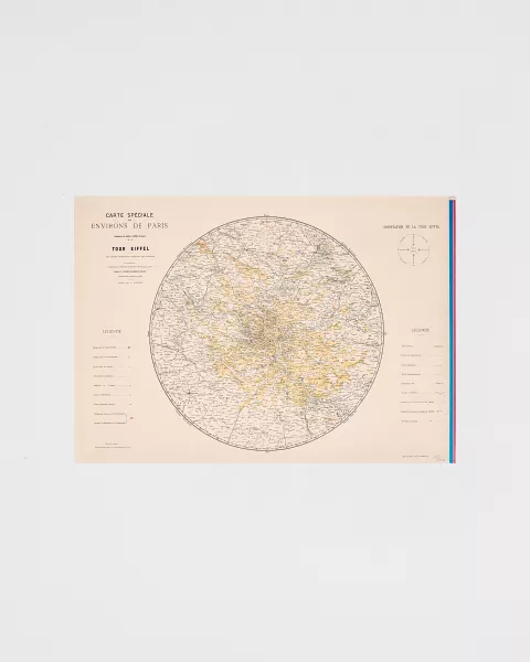 Environs de Paris Poster - Official Eiffel Tower Shop
