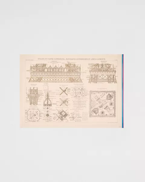 Composition Poster - Official Eiffel Tower Shop