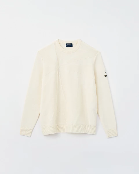 White Wool Sweater - Official Eiffel Tower Shop
