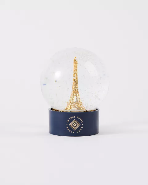 Boule à Neige en Verre Dorée - COLLECTION SIGNATURE